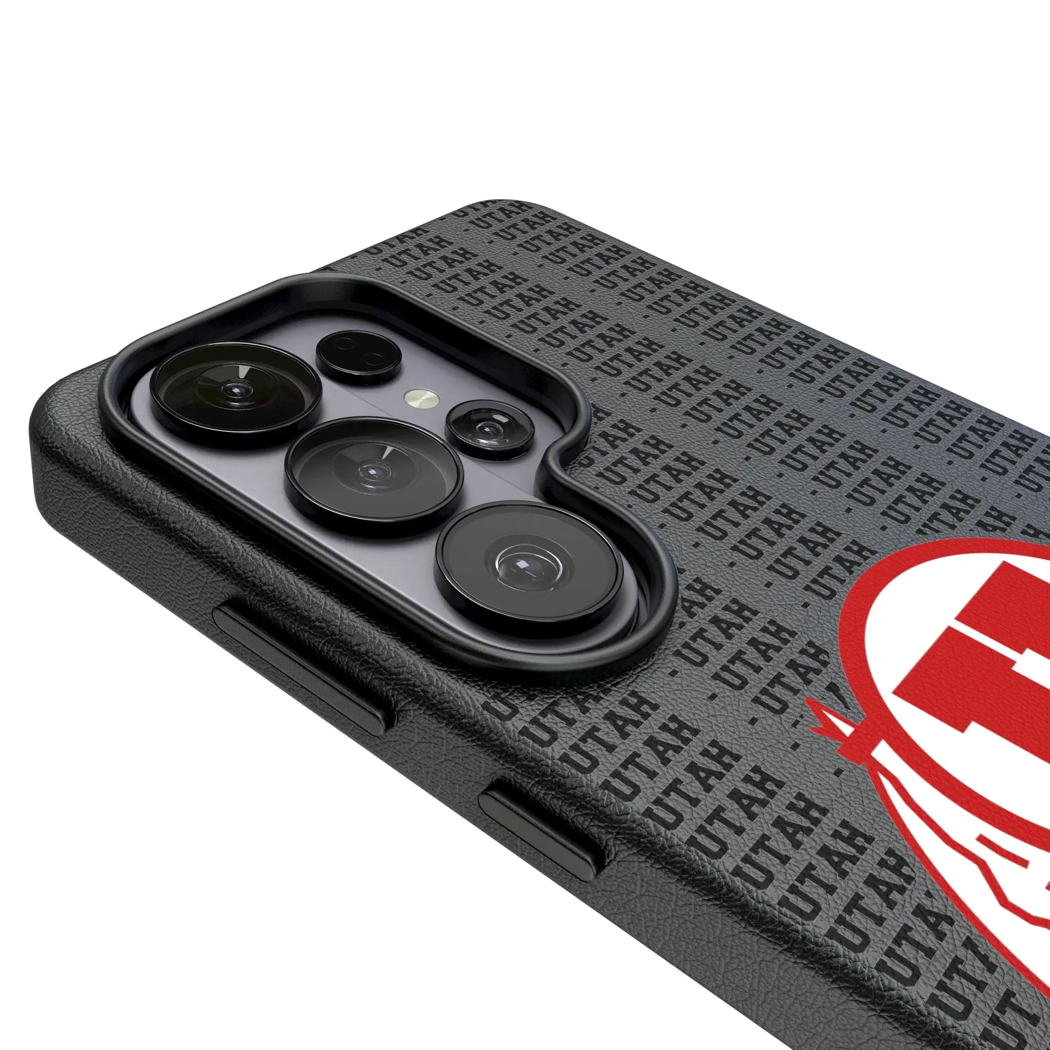 University of Utah Utes Text Backdrop MagSafe Compatible Phone Case for Samsung Galaxy