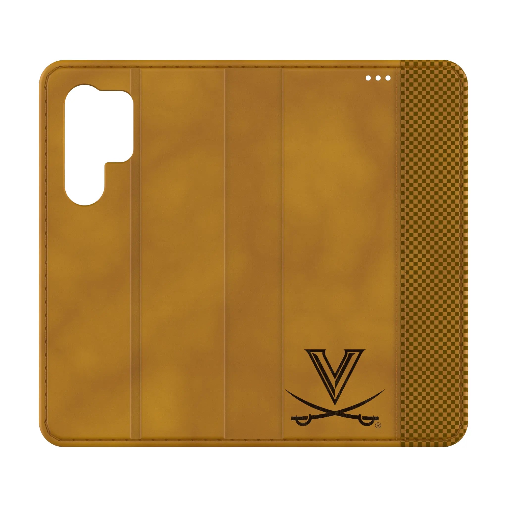 University of Virginia Cavaliers Burn Folio Phone Case for Samsung Galaxy