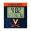 University of Virginia Cavaliers Color Block Wall Clock