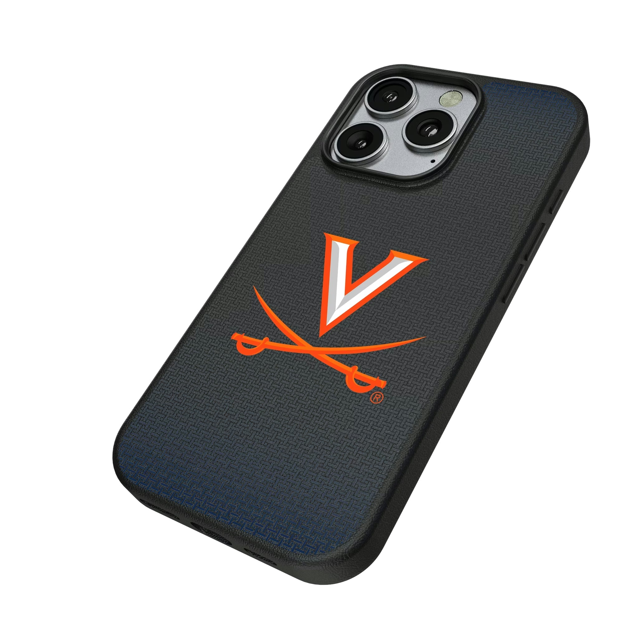 University of Virginia Cavaliers Linen MagSafe Compatible Phone Case for Apple iPhone - Sports Gifts, Sports Memorabilia, Sports Collectibles, Fan Shop