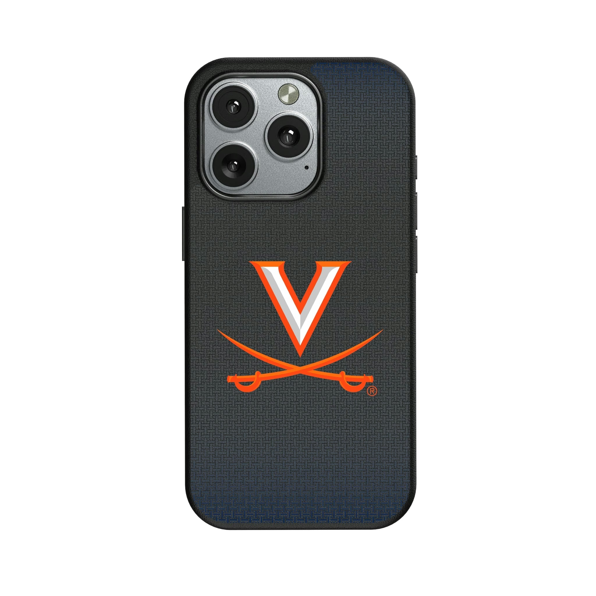 University of Virginia Cavaliers Linen MagSafe Compatible Phone Case for Apple iPhone - Sports Gifts, Sports Memorabilia, Sports Collectibles, Fan Shop
