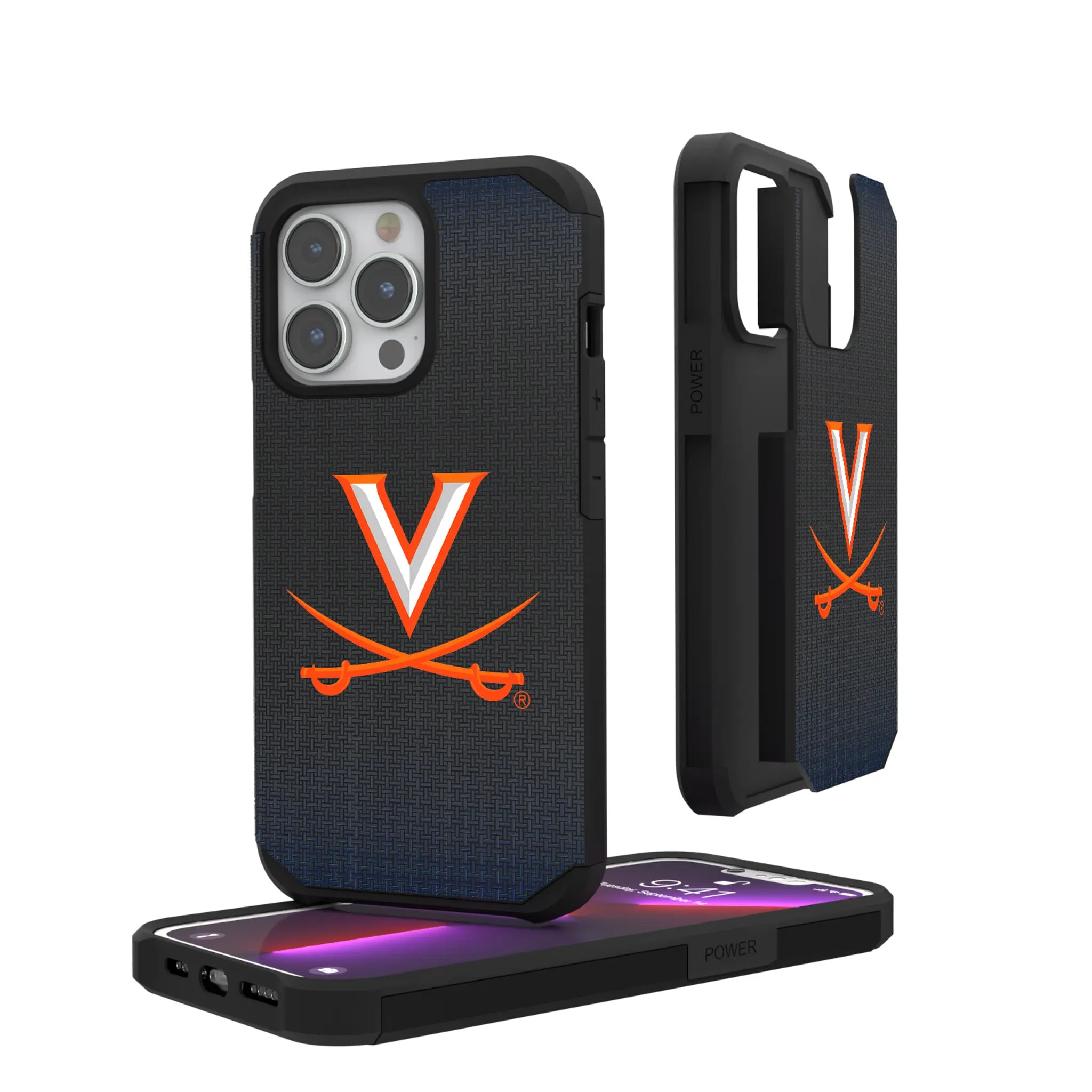 University of Virginia Cavaliers Linen Rugged Phone Case