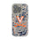 University of Virginia Cavaliers Paisley Clear Phone Case for Apple iPhone