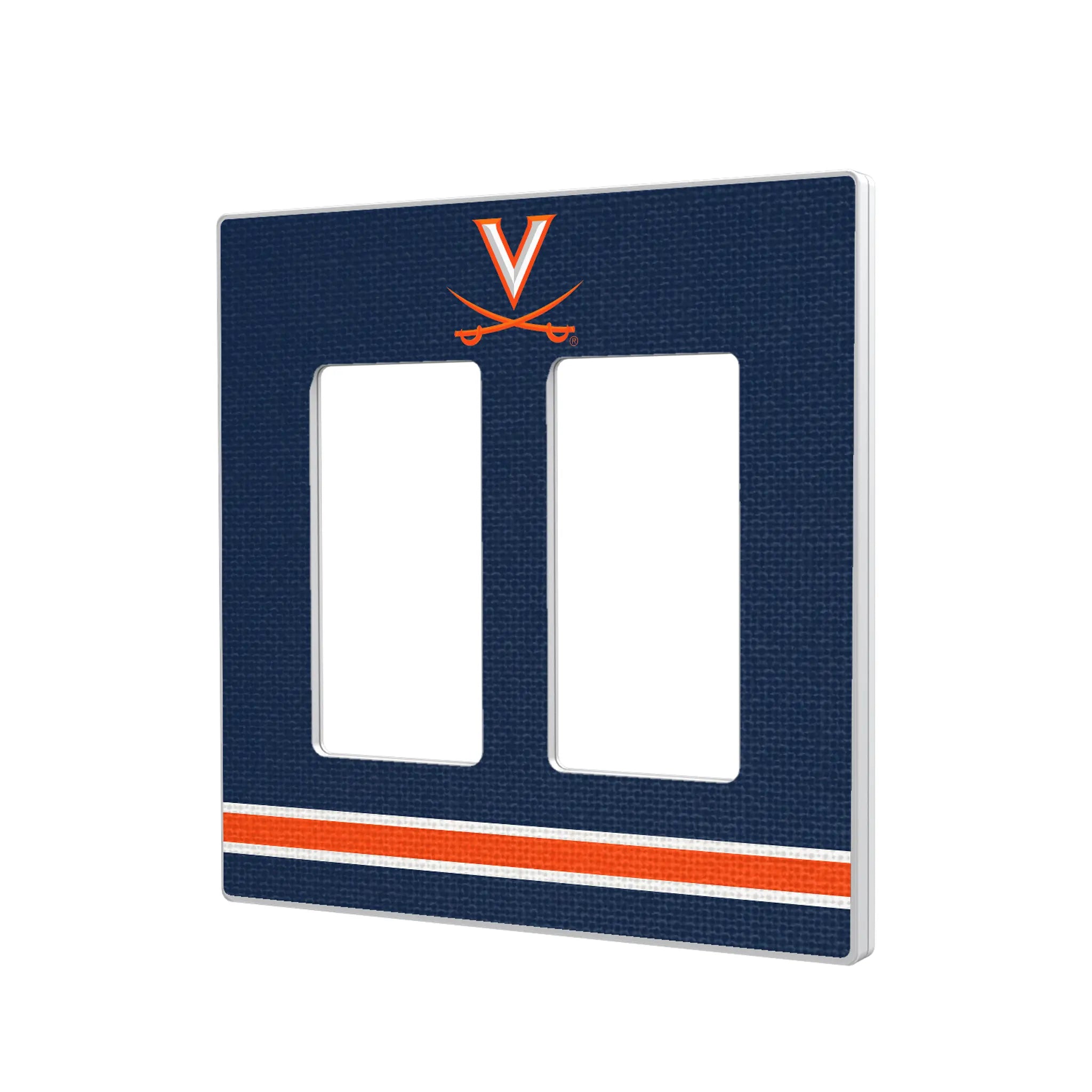 University of Virginia Cavaliers Stripe Hidden-Screw Light Switch Plate