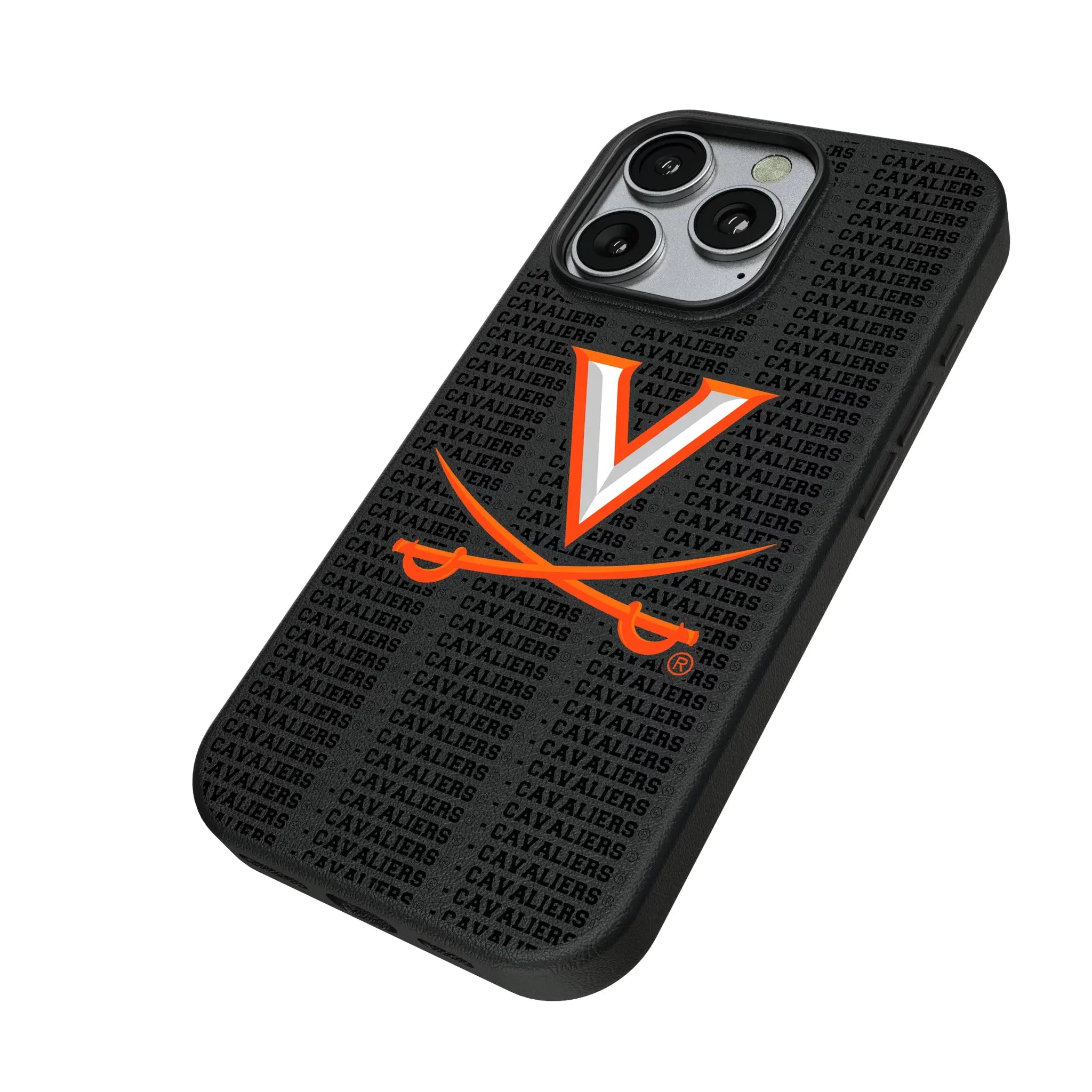 University of Virginia Cavaliers Text Backdrop MagSafe Compatible Phone Case for Apple iPhone