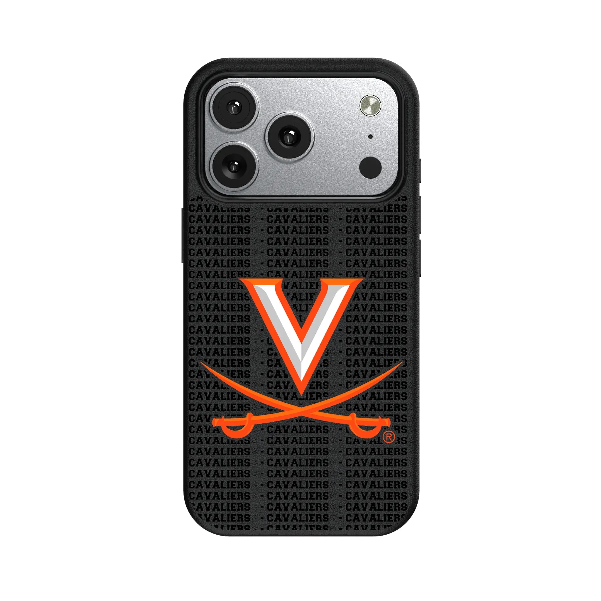 University of Virginia Cavaliers Text Backdrop MagSafe Compatible Phone Case for Apple iPhone