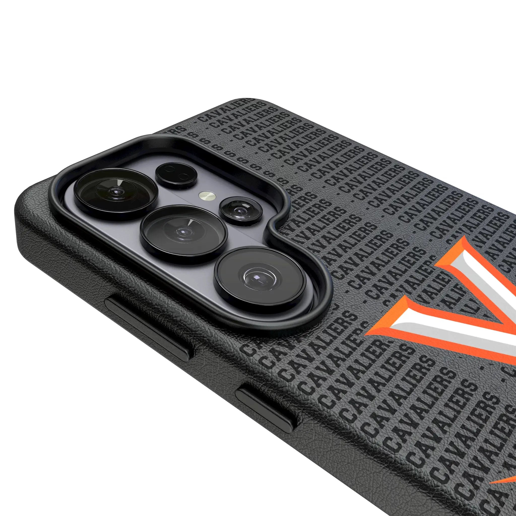 University of Virginia Cavaliers Text Backdrop MagSafe Compatible Phone Case for Samsung Galaxy