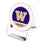 University of Washington Huskies Endzone Solid Night Light Charger and Bluetooth Speaker