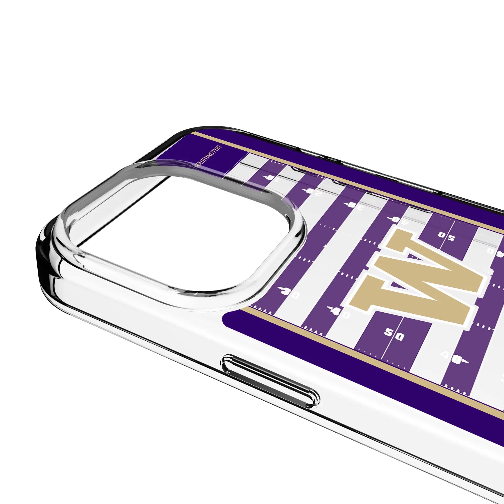 University of Washington Huskies Field Clear Phone Case for Apple iPhone