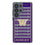 University of Washington Huskies Field Clear Phone Case for Samsung Galaxy