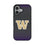 University of Washington Huskies Linen Bump Phone Case