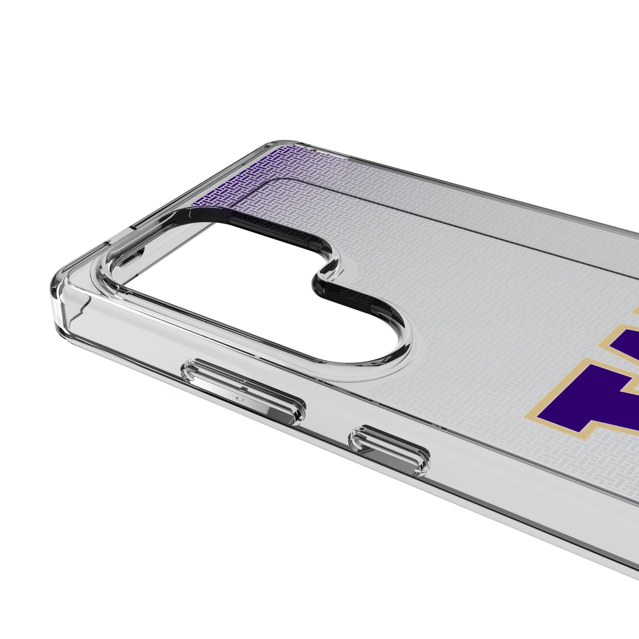 University of Washington Huskies Linen Clear Phone Case for Samsung Galaxy