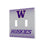 University of Washington Huskies Linen Hidden-Screw Light Switch Plate