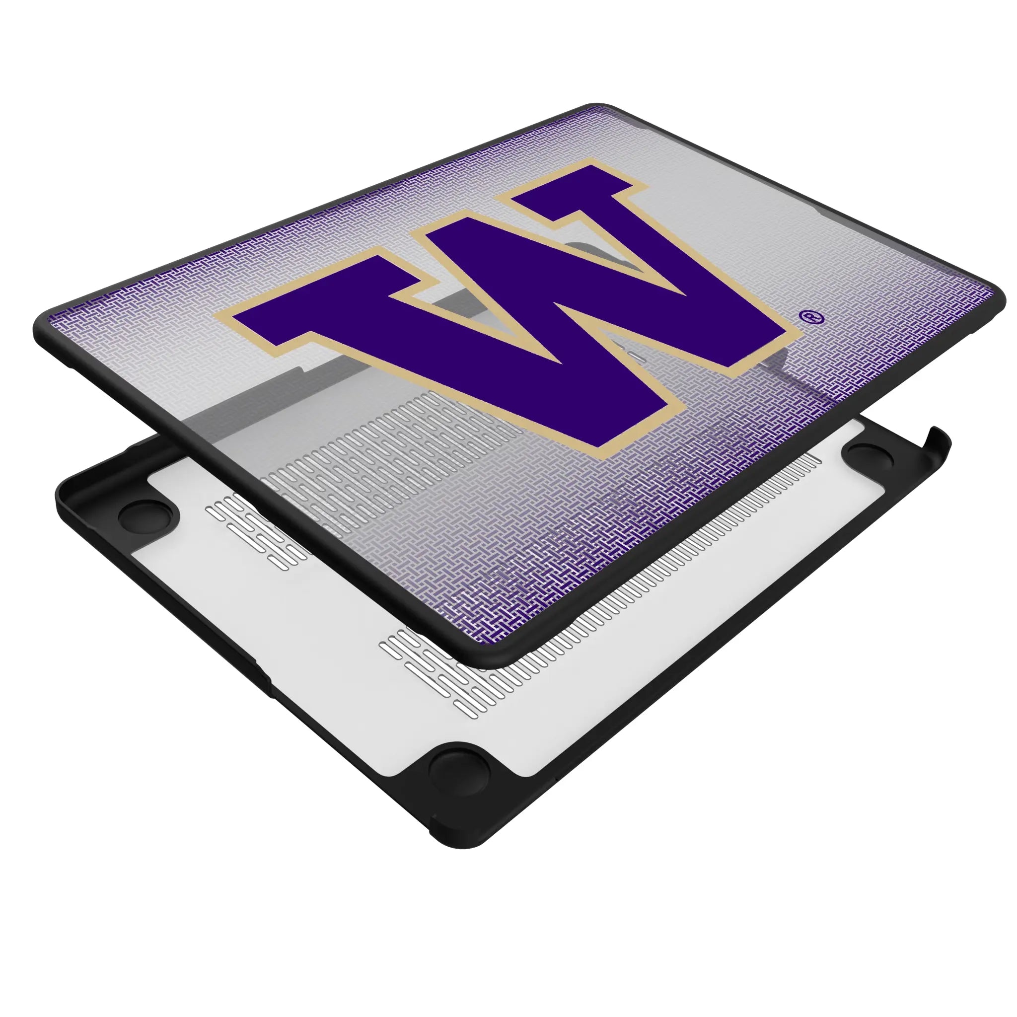 University of Washington Huskies Linen Laptop Case for Apple MacBook