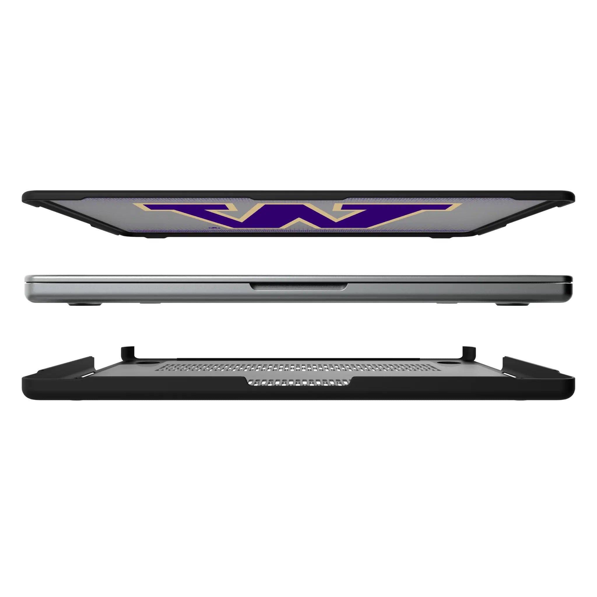 University of Washington Huskies Linen Laptop Case for Apple MacBook