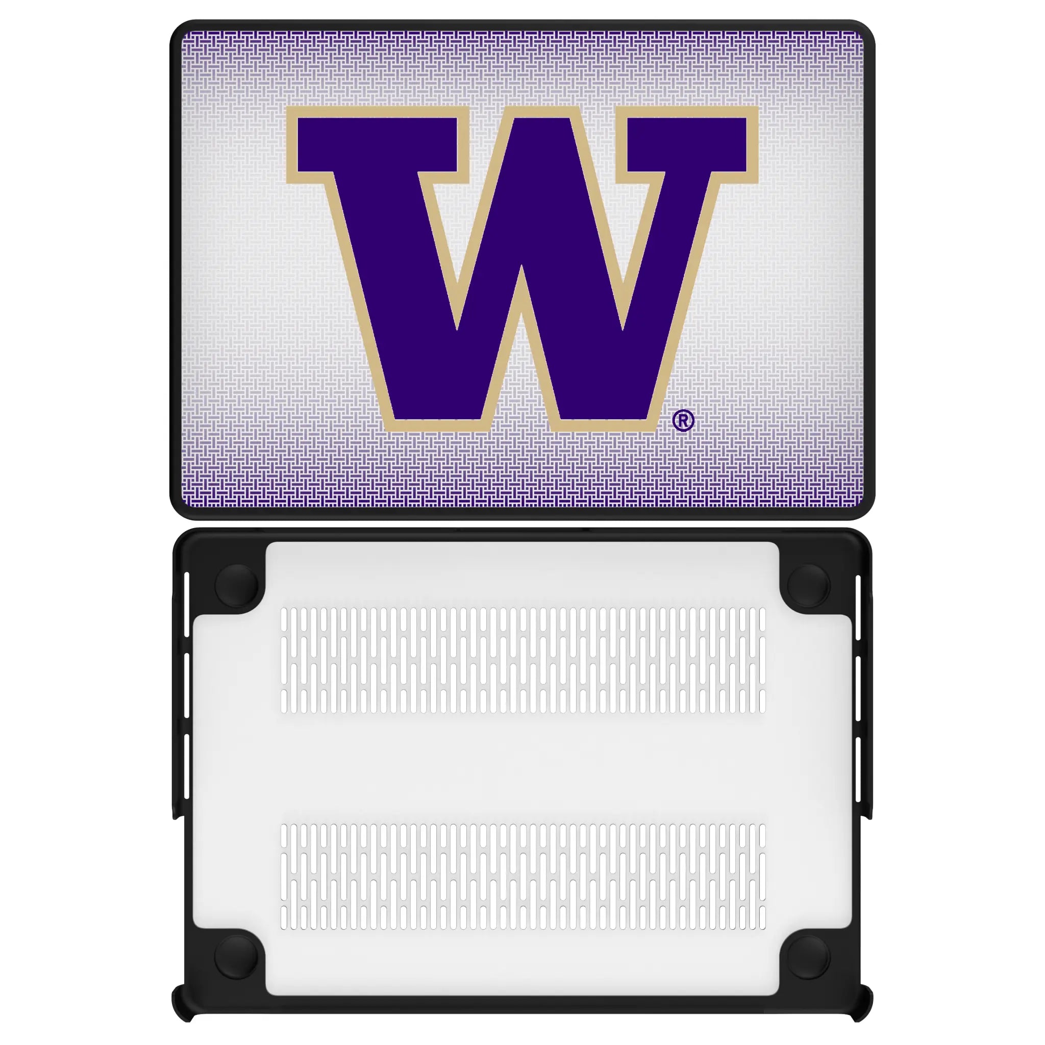 University of Washington Huskies Linen Laptop Case for Apple MacBook
