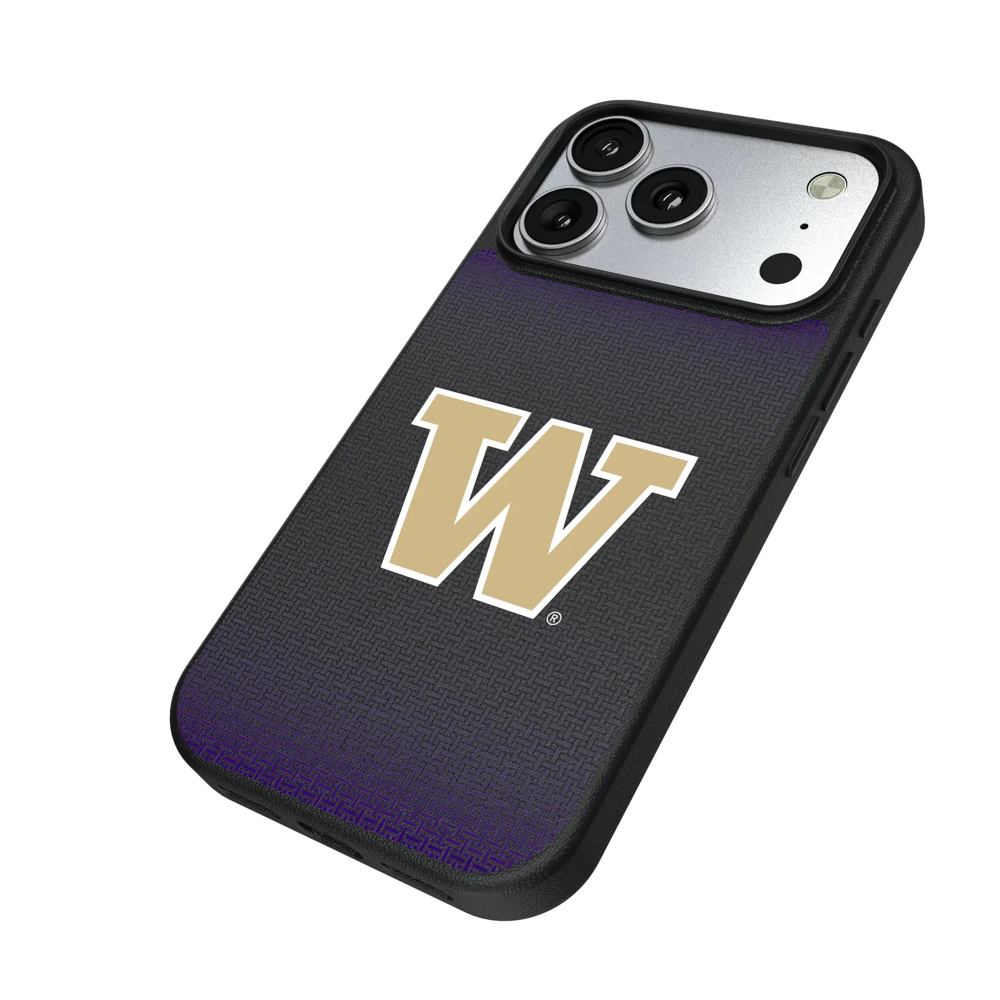 University of Washington Huskies Linen MagSafe Compatible Phone Case for Apple iPhone