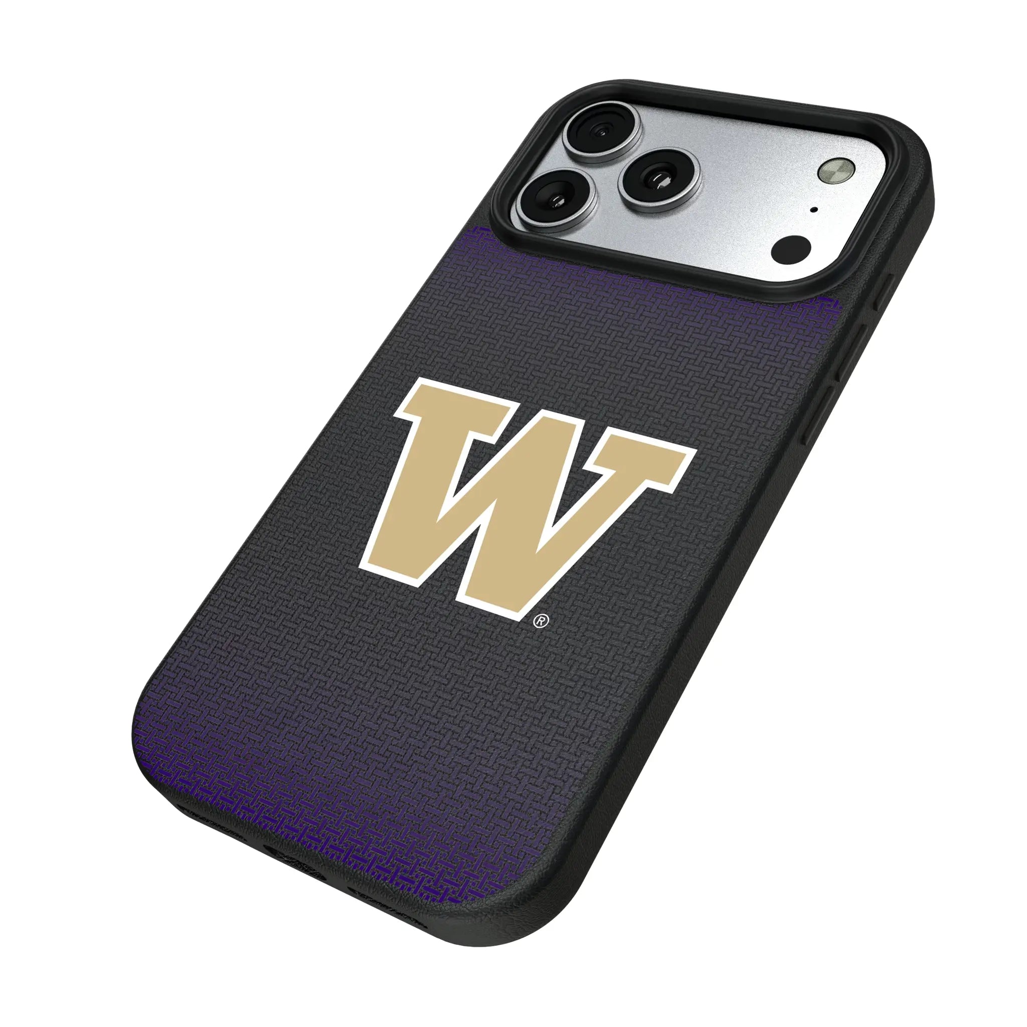 University of Washington Huskies Linen MagSafe Compatible Phone Case for Apple iPhone