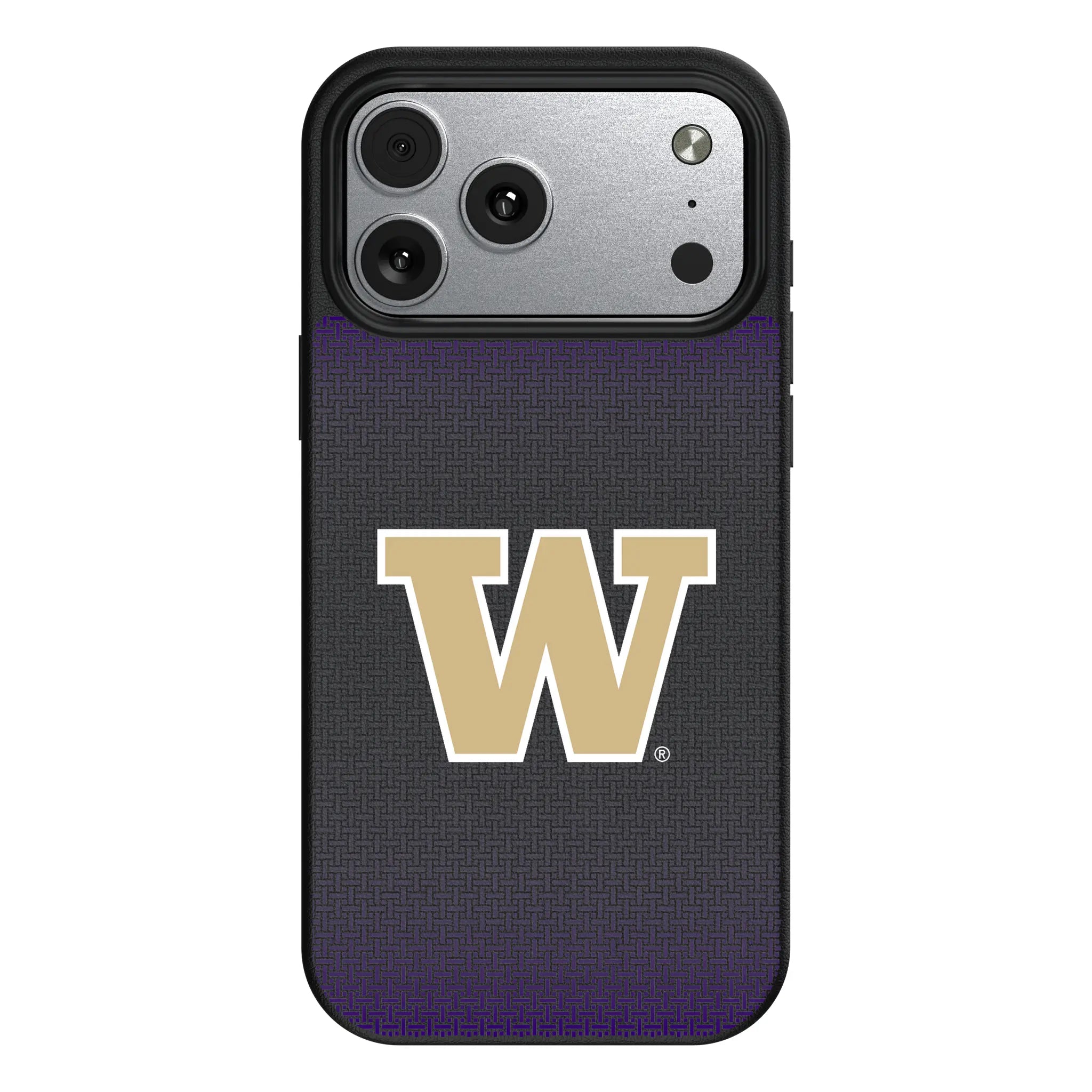 University of Washington Huskies Linen MagSafe Compatible Phone Case for Apple iPhone
