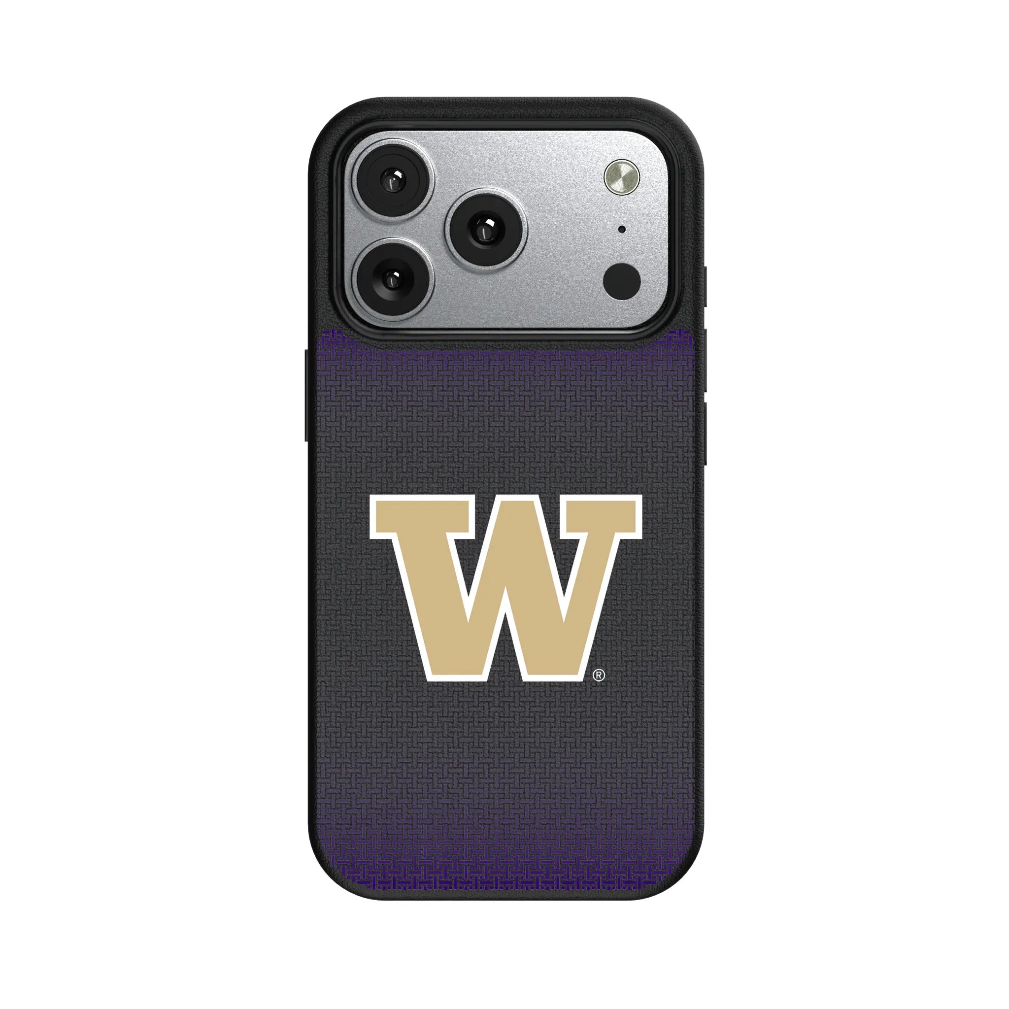 University of Washington Huskies Linen MagSafe Compatible Phone Case for Apple iPhone