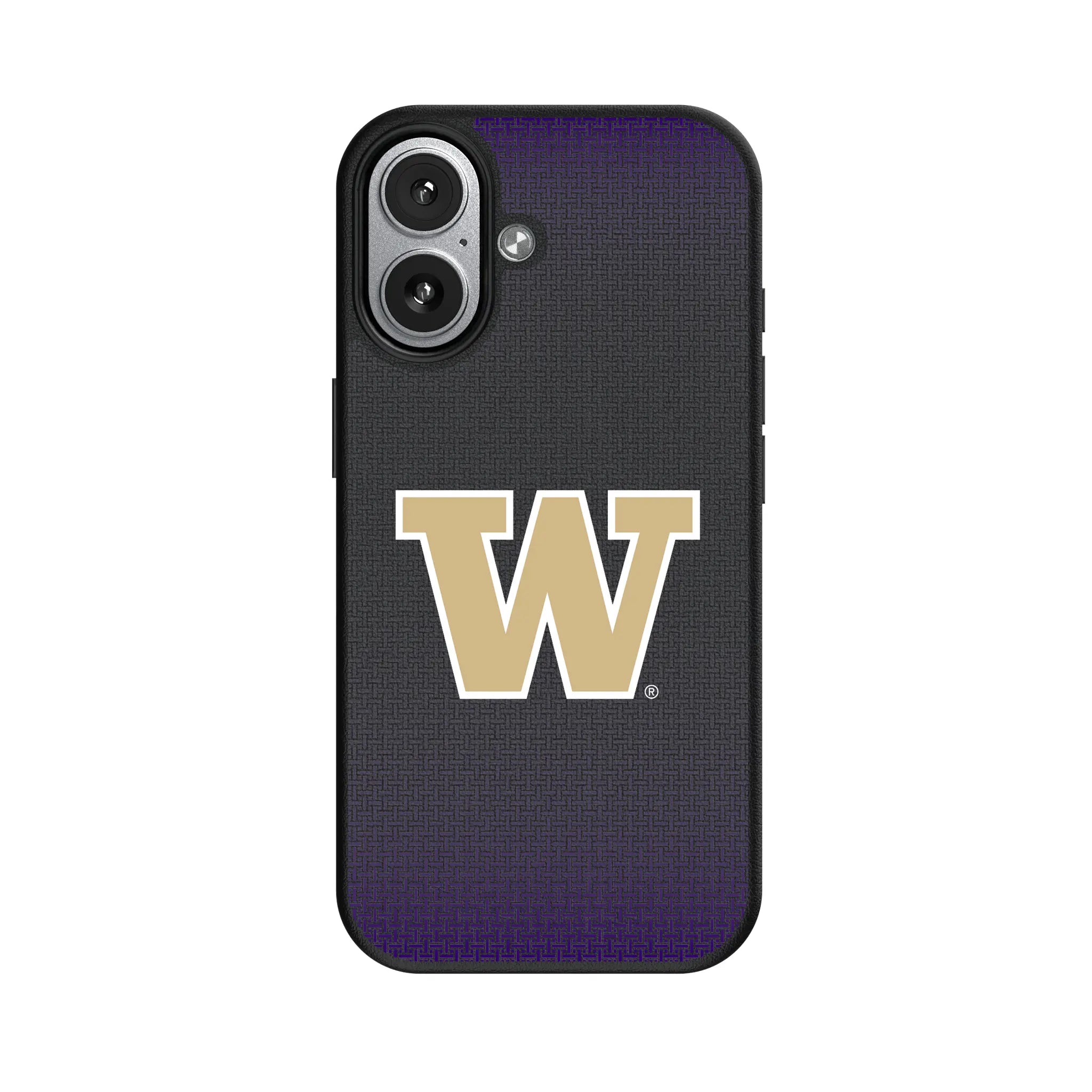 University of Washington Huskies Linen MagSafe Compatible Phone Case for Apple iPhone
