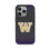 University of Washington Huskies Linen MagSafe Compatible Phone Case for Apple iPhone