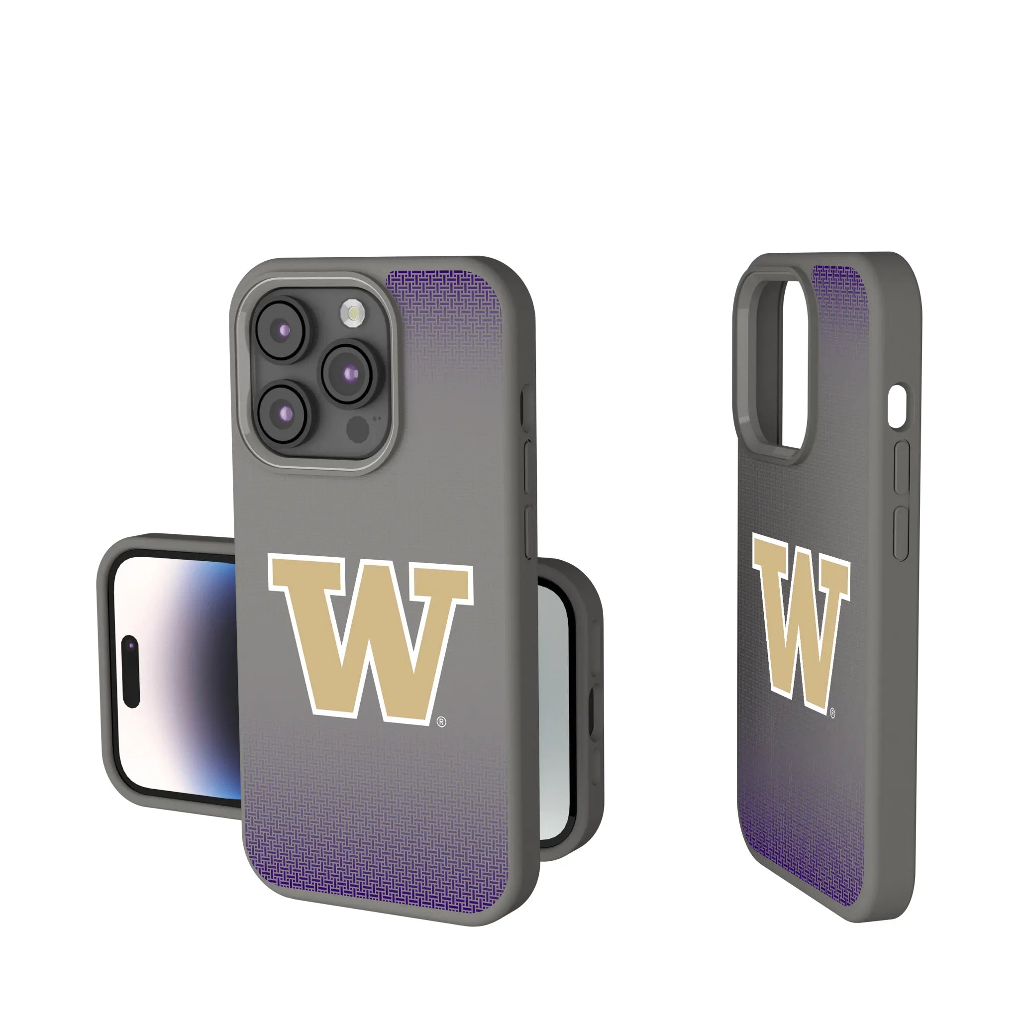 University of Washington Huskies Linen Soft Touch Phone Case