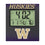 University of Washington Huskies Linen Wall Clock