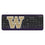 University of Washington Huskies Linen Wireless USB Keyboard