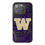 University of Washington Huskies Paisley Bling Phone Case