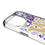University of Washington Huskies Paisley Clear Phone Case for Apple iPhone