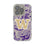 University of Washington Huskies Paisley Clear Phone Case for Apple iPhone