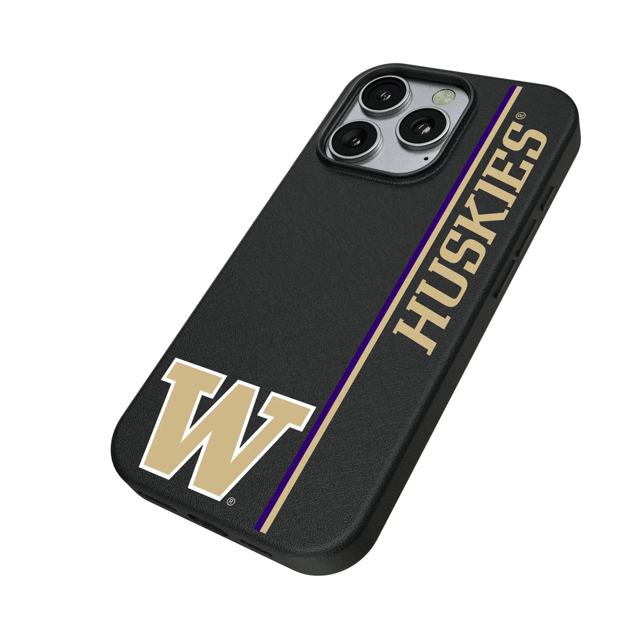 University of Washington Huskies Sidebar MagSafe Compatible Phone Case for Apple iPhone