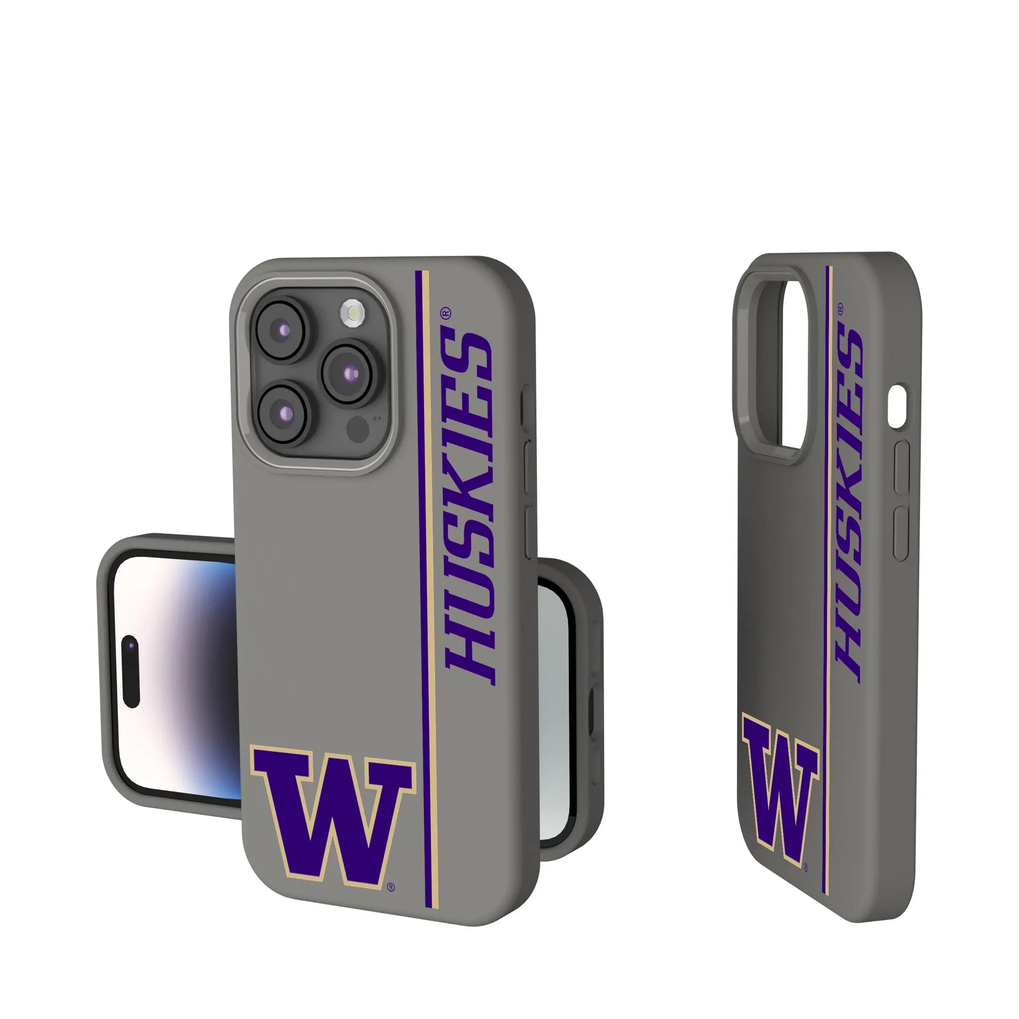 University of Washington Huskies Sidebar Soft Touch Phone Case