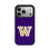 University of Washington Huskies Solid Bump Phone Case