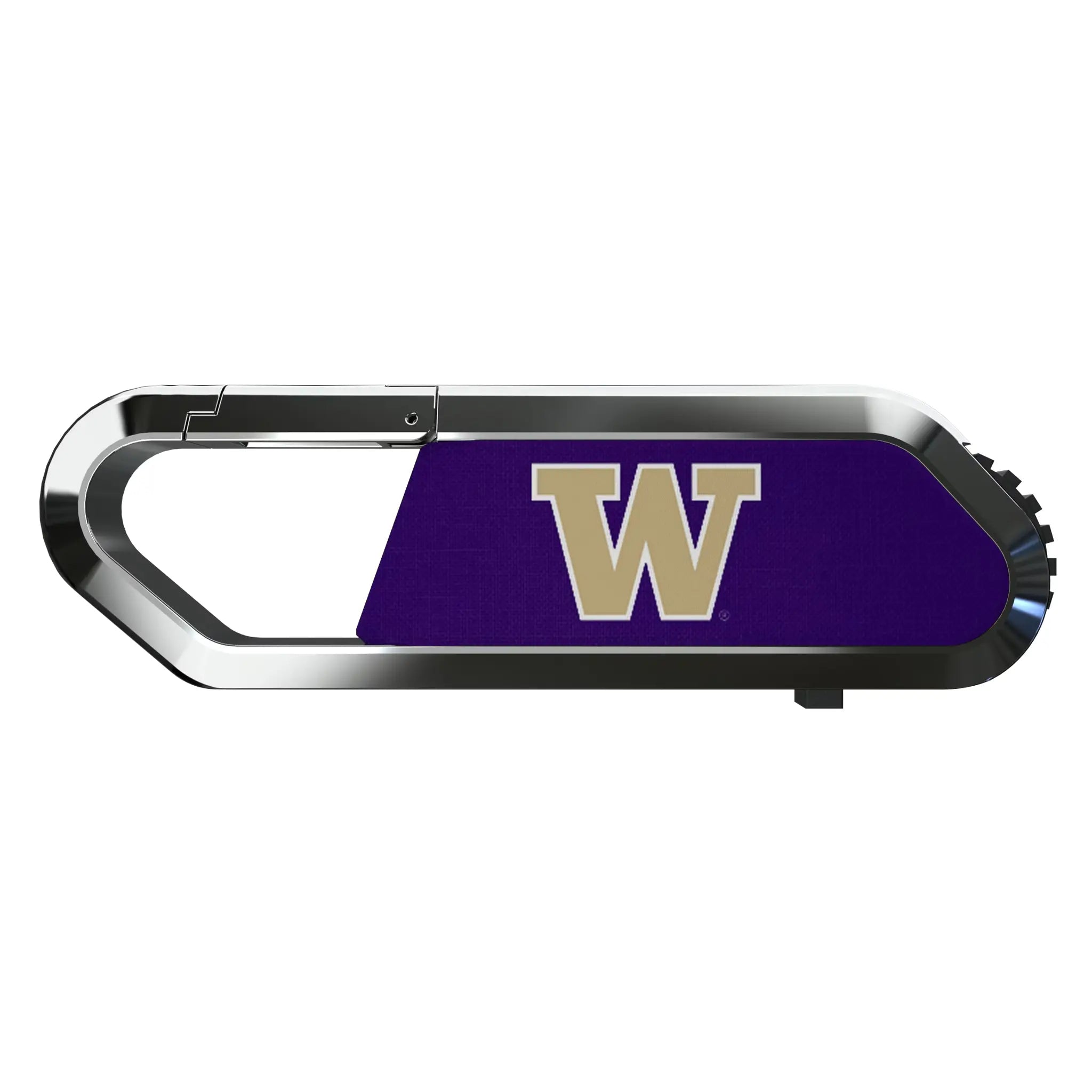 University of Washington Huskies Solid USB 32GB Clip Style Flash Drive