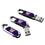 University of Washington Huskies Solid USB 32GB Clip Style Flash Drive