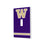 University of Washington Huskies Stripe Hidden-Screw Light Switch Plate