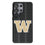 University of Washington Huskies Text Backdrop MagSafe Compatible Phone Case for Samsung Galaxy