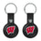 University of Wisconsin Badgers Insignia Black Airtag Holder 2-Pack
