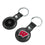 University of Wisconsin Badgers Insignia Black Airtag Holder 2-Pack