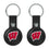 University of Wisconsin Badgers Insignia Black Airtag Holder 2-Pack