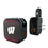 University of Wisconsin Badgers Linen 2 in 1 USB A/C Charger