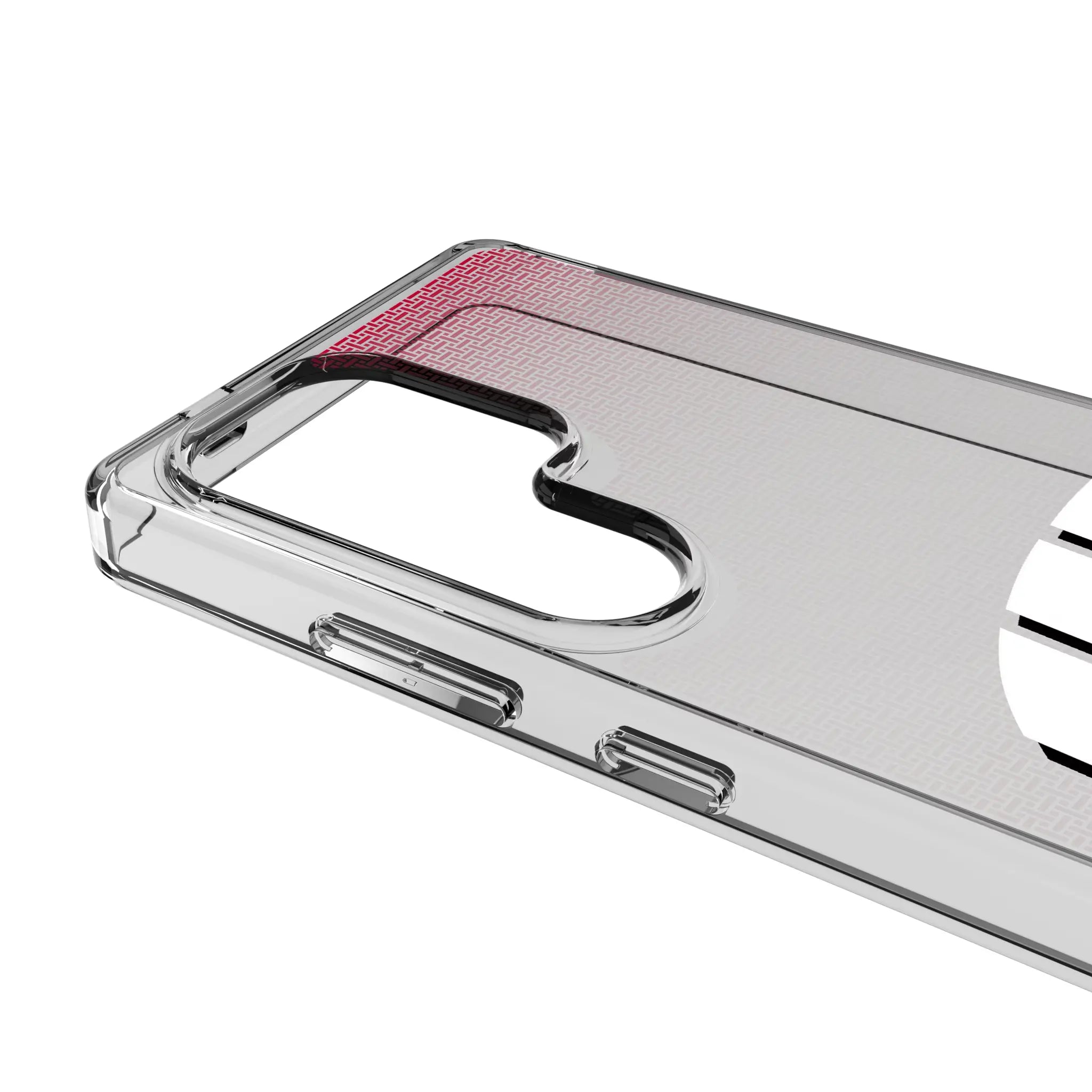 University of Wisconsin Badgers Linen Clear Phone Case for Samsung Galaxy