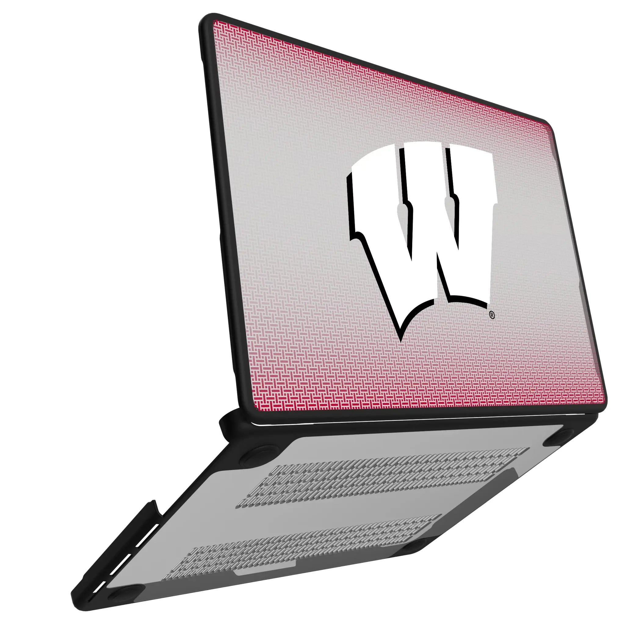 University of Wisconsin Badgers Linen Laptop Case for Apple MacBook