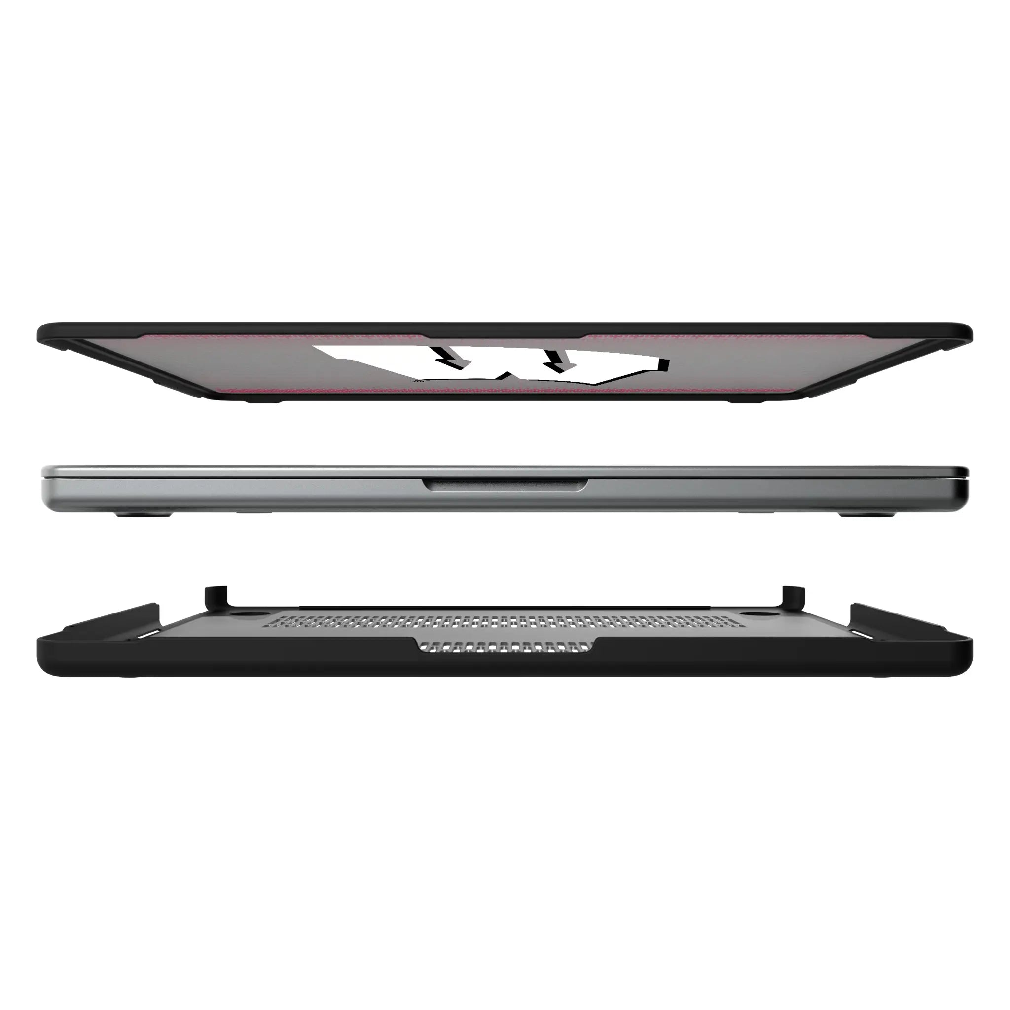 University of Wisconsin Badgers Linen Laptop Case for Apple MacBook