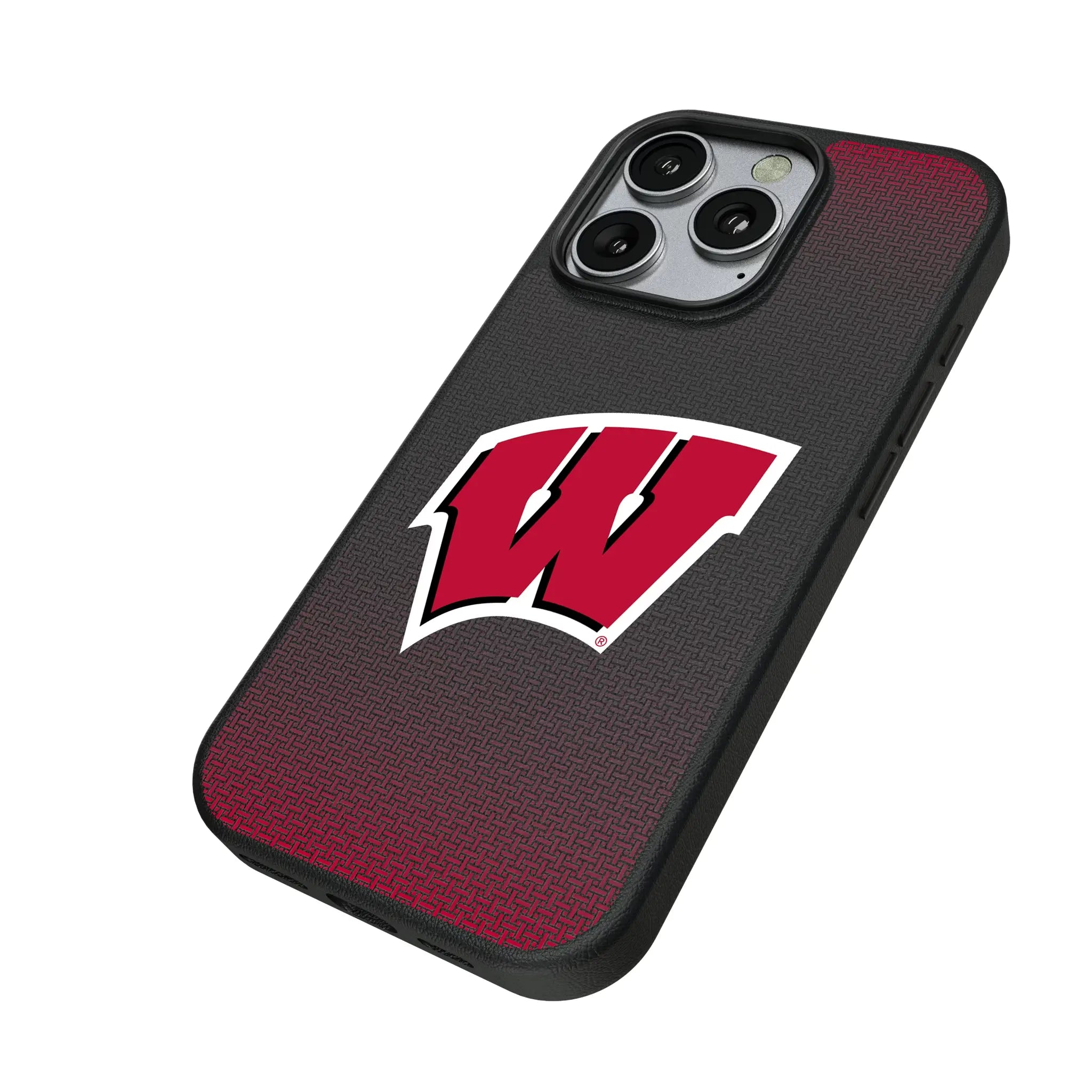 University of Wisconsin Badgers Linen MagSafe Compatible Phone Case for Apple iPhone