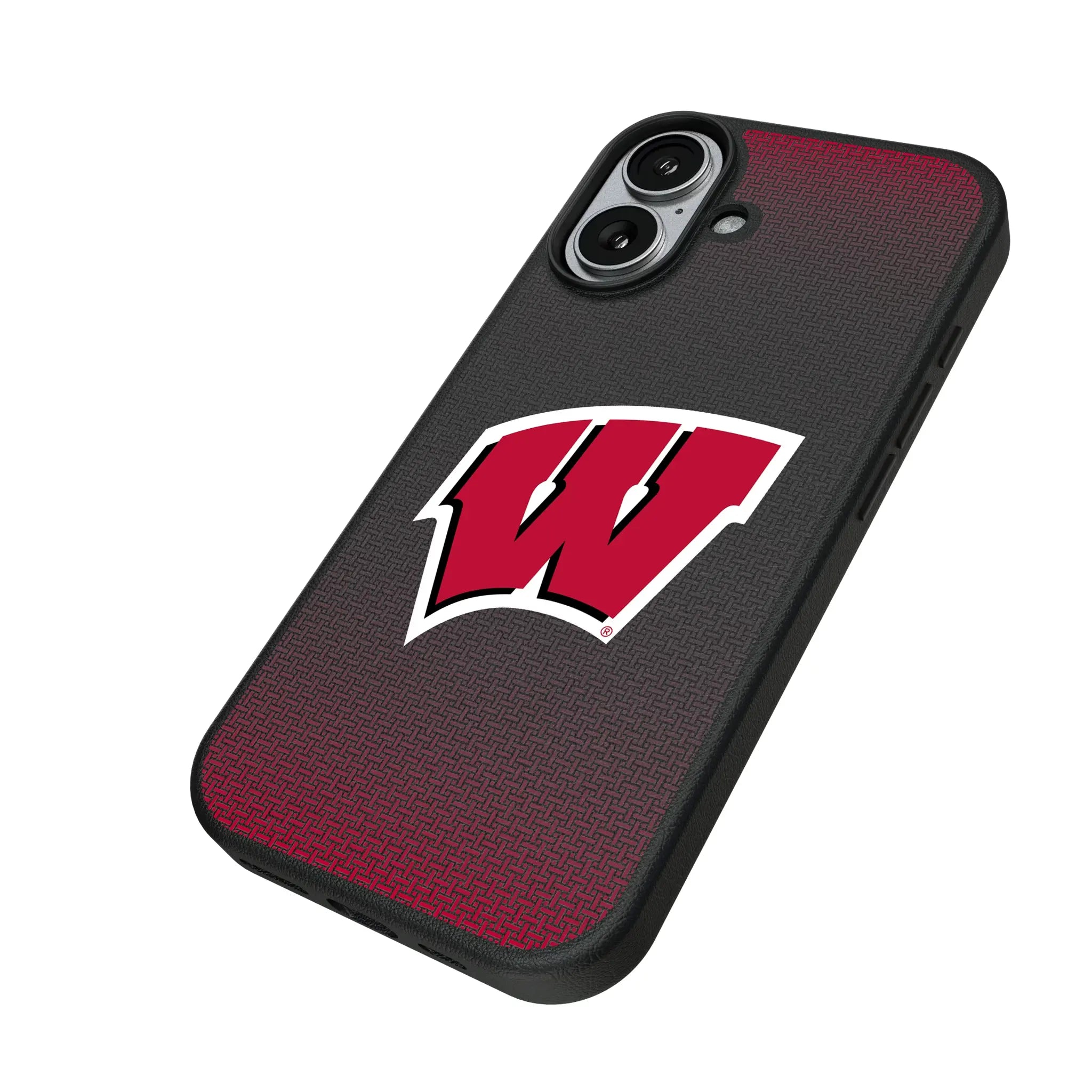 University of Wisconsin Badgers Linen MagSafe Compatible Phone Case for Apple iPhone