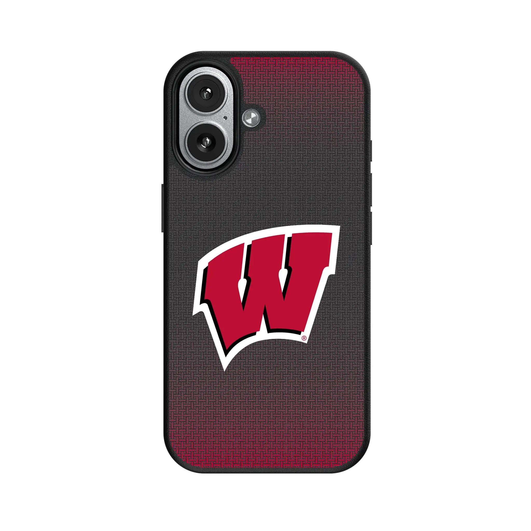 University of Wisconsin Badgers Linen MagSafe Compatible Phone Case for Apple iPhone