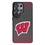 University of Wisconsin Badgers Linen MagSafe Compatible Phone Case for Samsung Galaxy